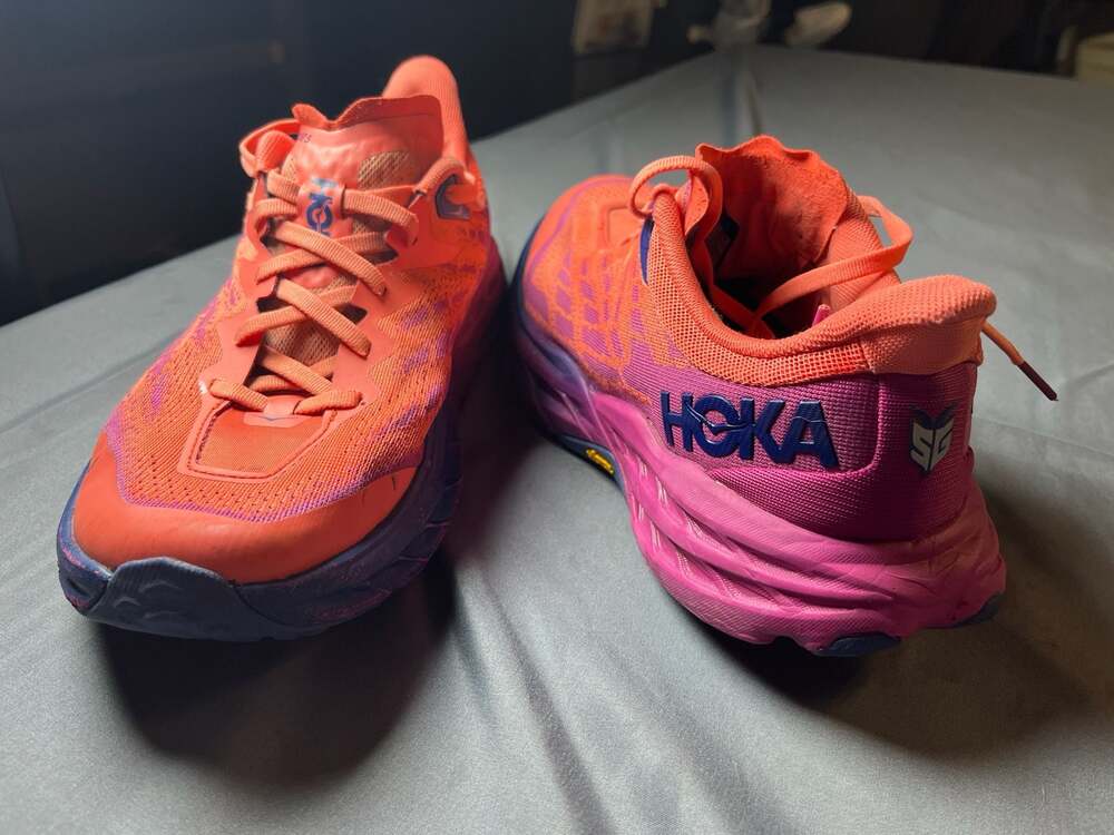 HOKA One One Speedgoat 5 Women's Trail Running Shoes Athletic - Picture 6 of 14